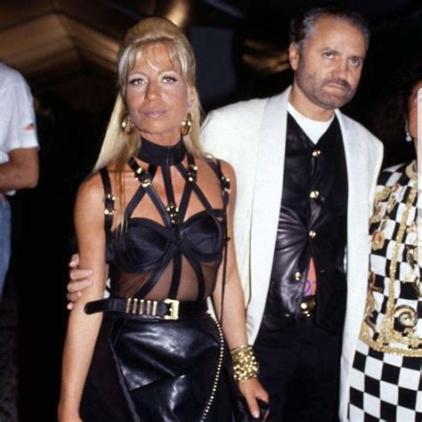 francesca versace scarpe|donatella versace and gianni.